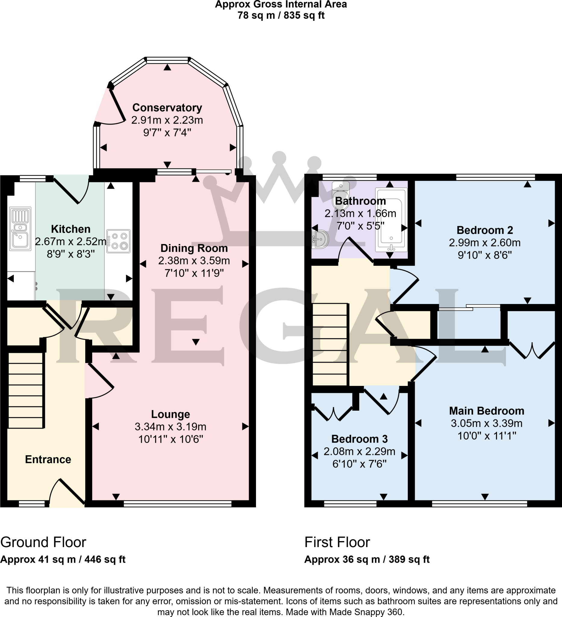 Chatsworth Road, Eastleigh, SO50 floorplan