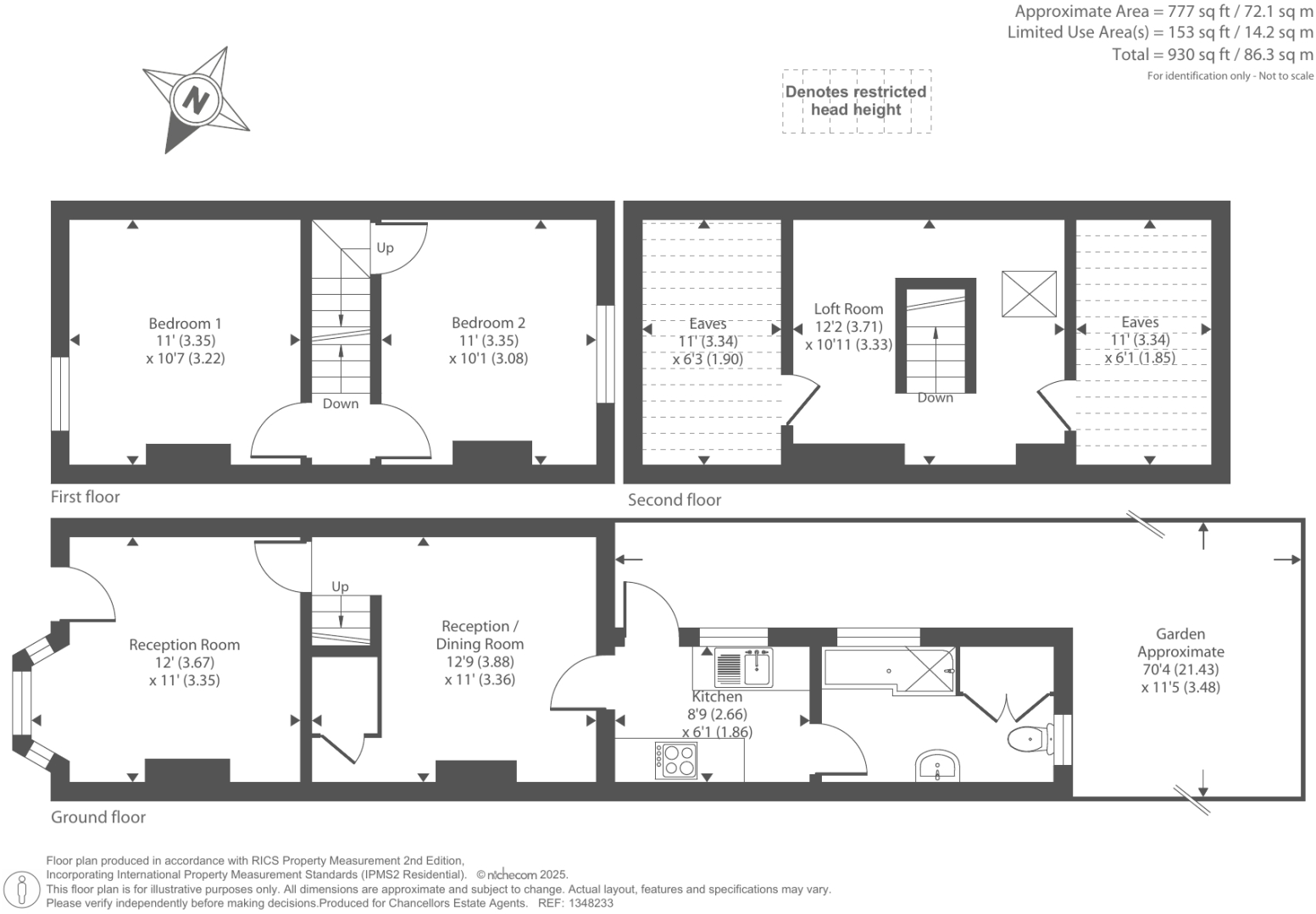 Higham Road, Chesham floorplan