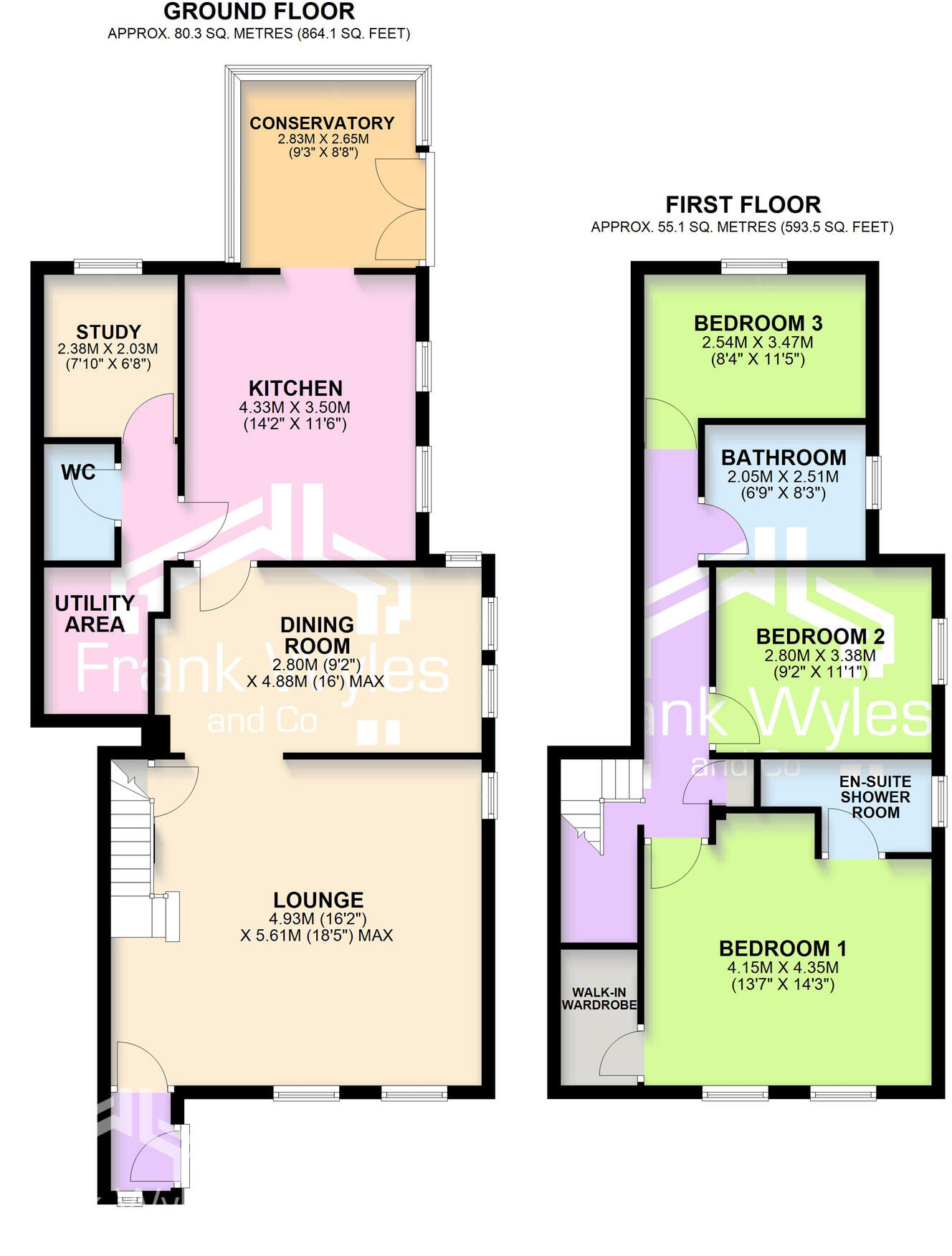 Manor Cottages, The Green, Wrea Green, Preston, Lancashire floorplan