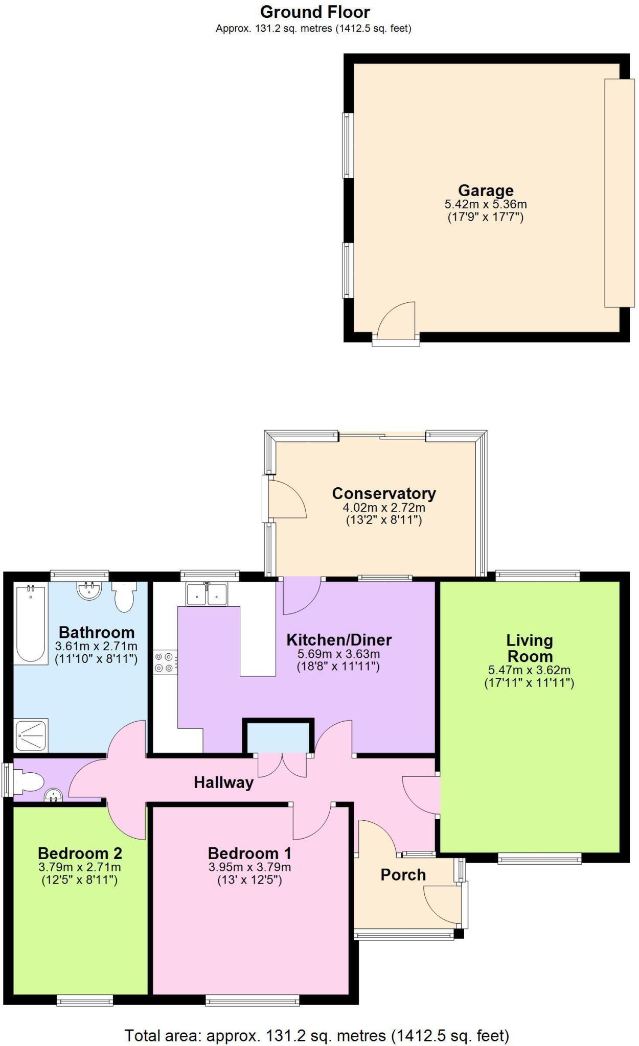 Andrews Place, Hunstanton floorplan