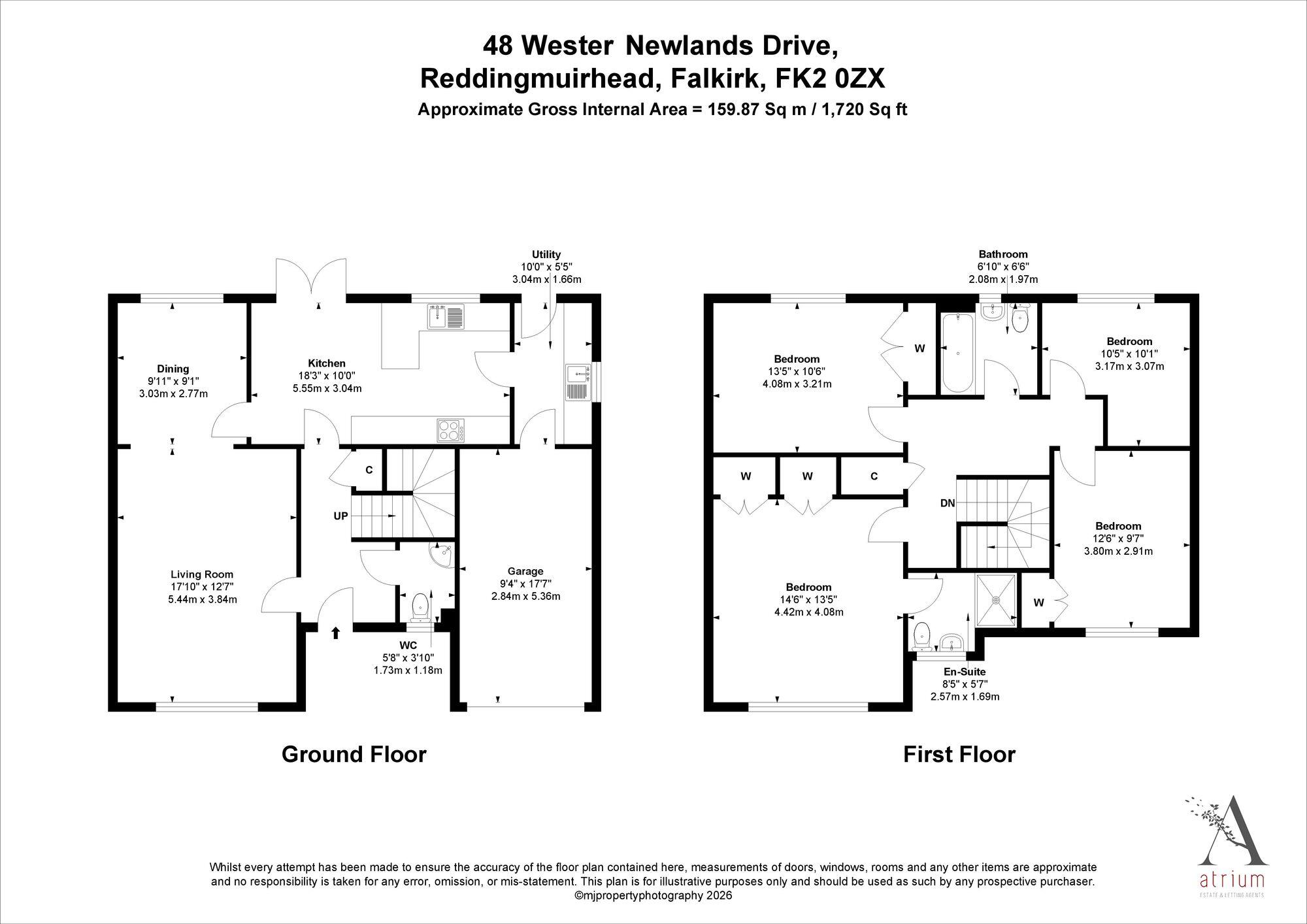 Wester Newlands Drive, Reddingmuirhead, FK2 floorplan