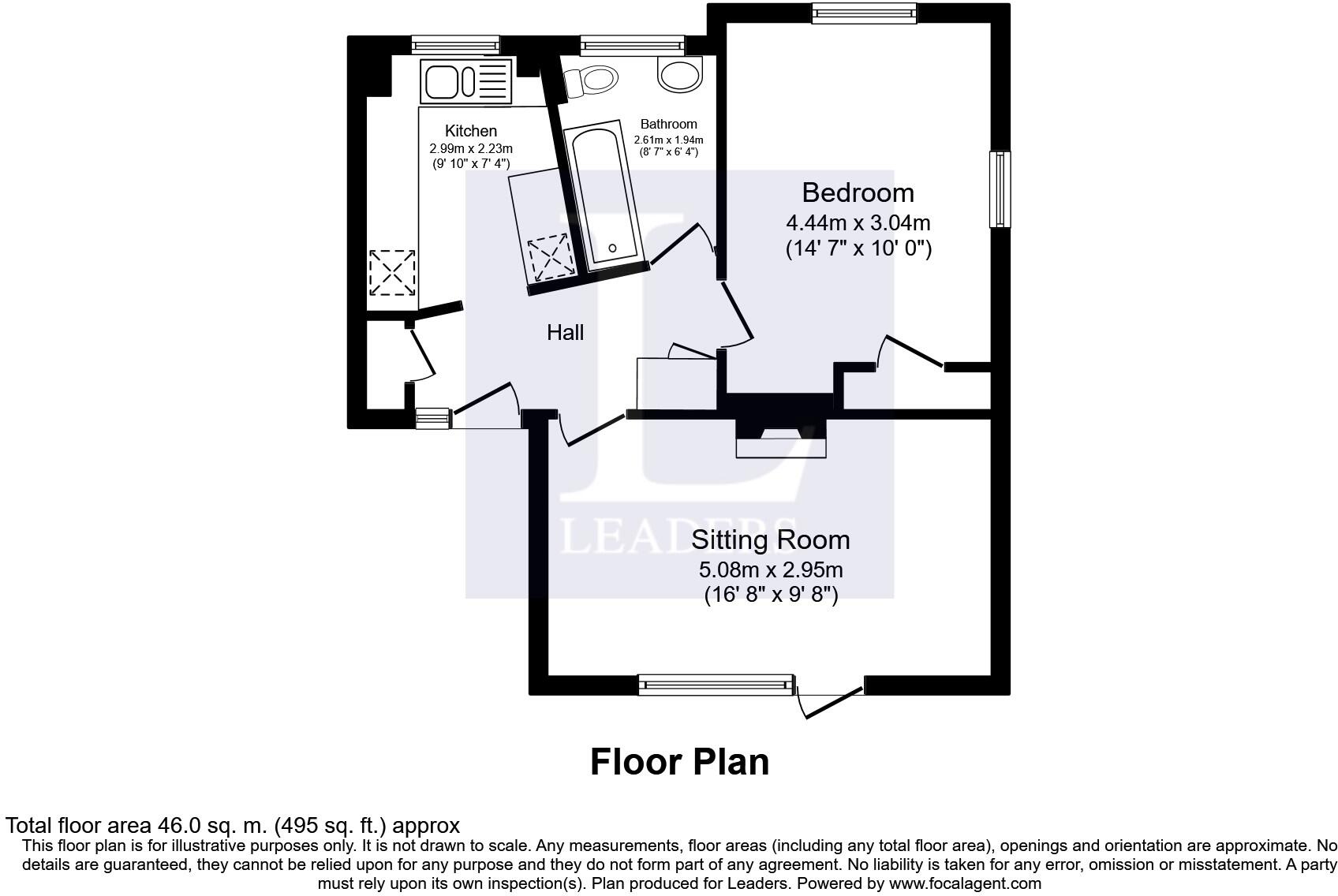Baker Street, Chelmsford, Essex floorplan