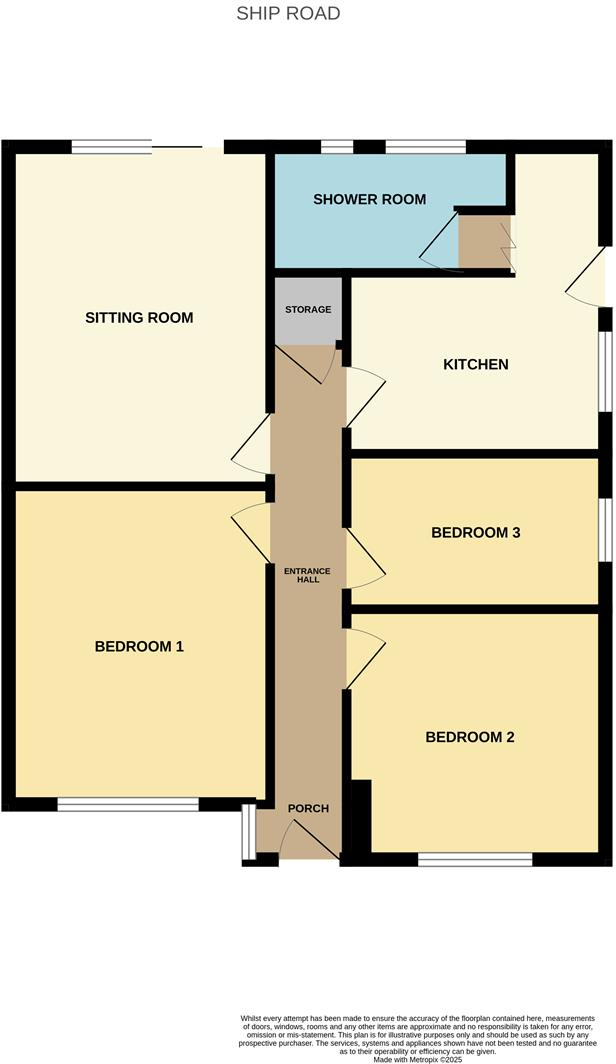 Ship Road, Pakefield, NR33 floorplan