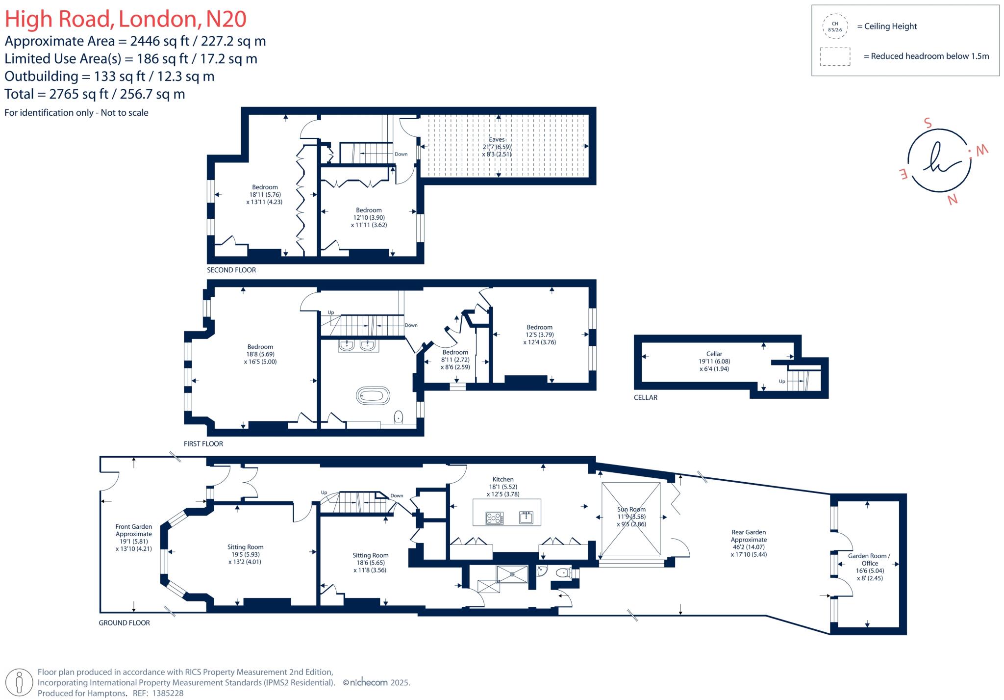 High Road, Whetstone, N20 floorplan