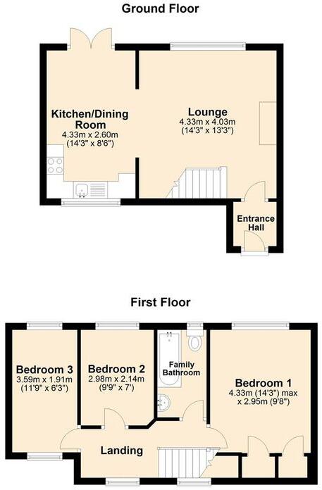 101, Church Walk, Northwich, Cheshire West And Chester floorplan