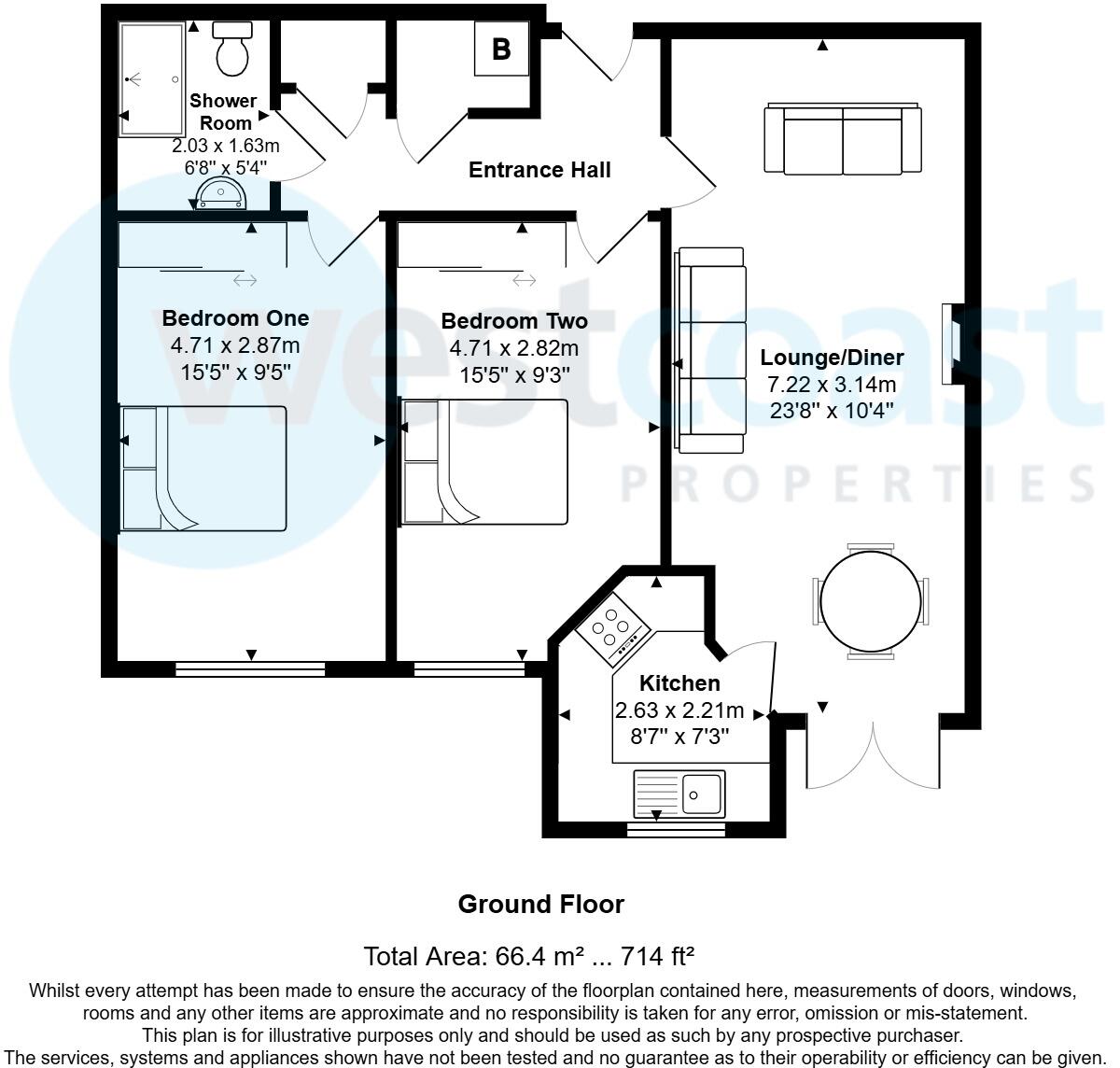 High Street, Portishead, Bristol, Somerset, BS20 floorplan