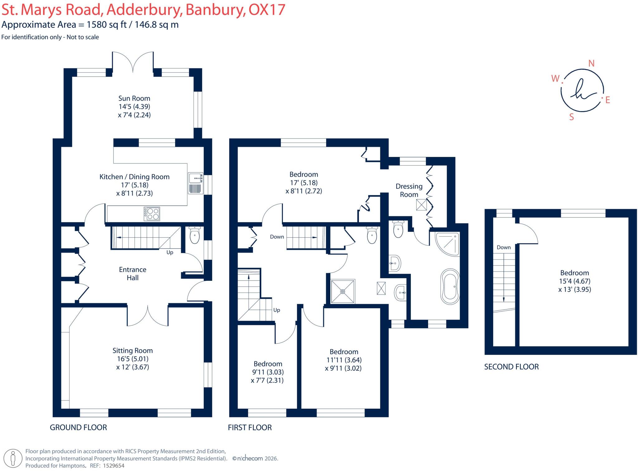 St. Marys Road, Adderbury, OX17 floorplan