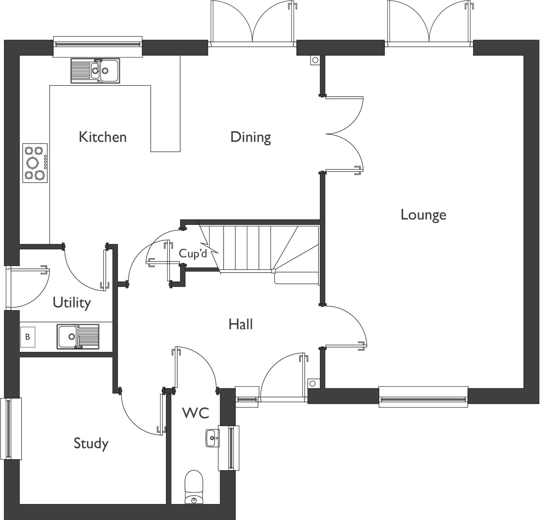 Lakeside, Blundeston, Suffolk floorplan