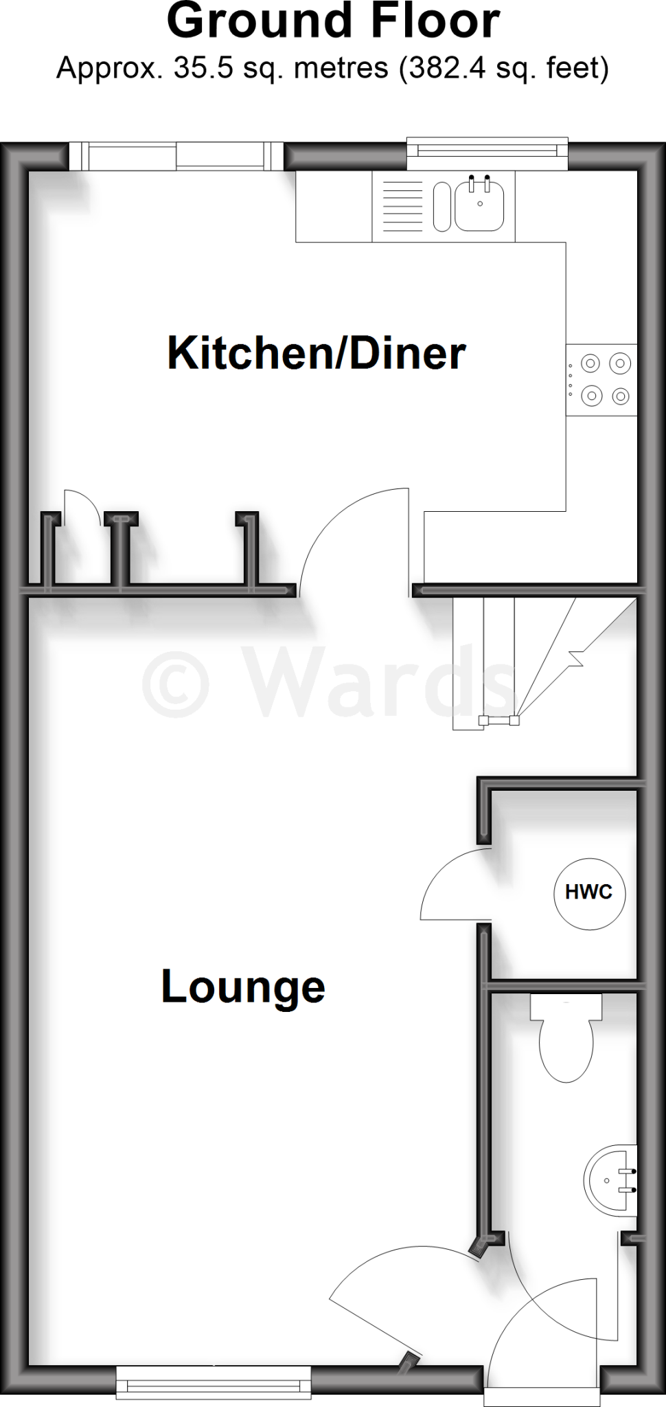 Penny Cress Road, Minster On Sea, Sheerness, Kent floorplan