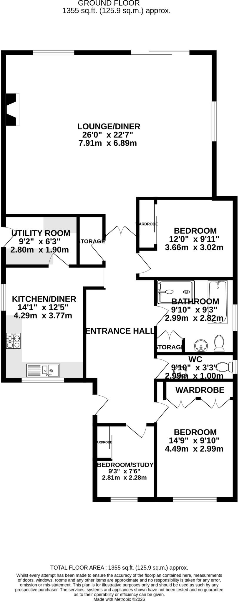 Orchard Drive, Park Street, St. Albans, Hertfordshire, AL2 floorplan