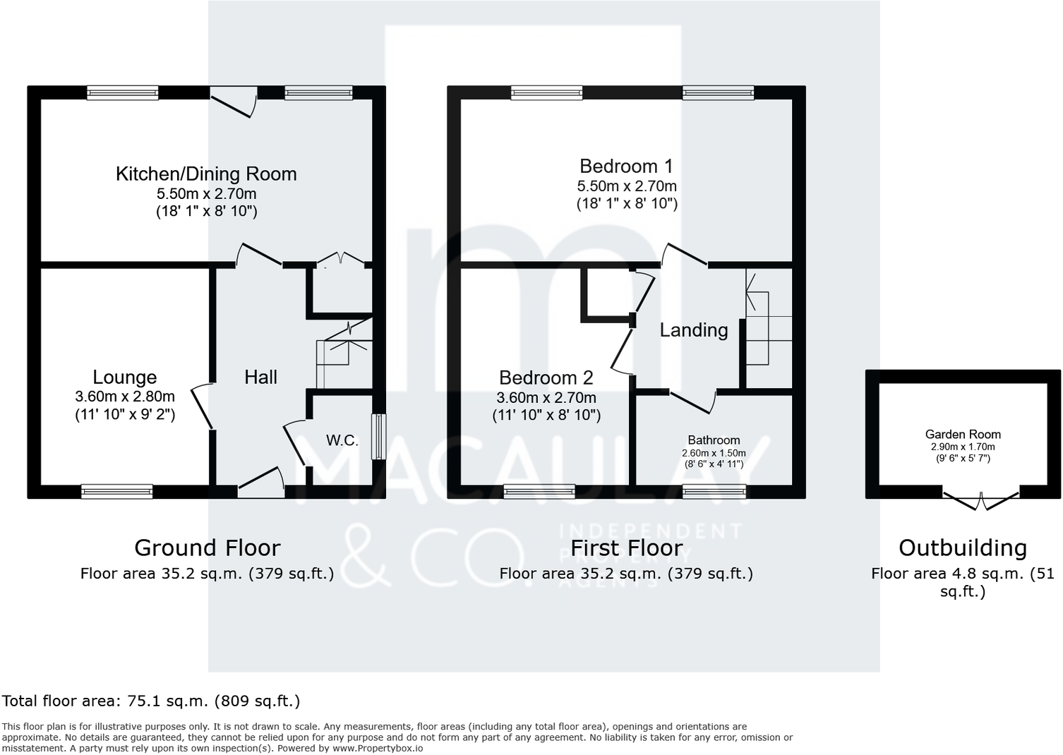 Ryemoor Lane, Skipton, North Yorkshire, BD23 2FH floorplan