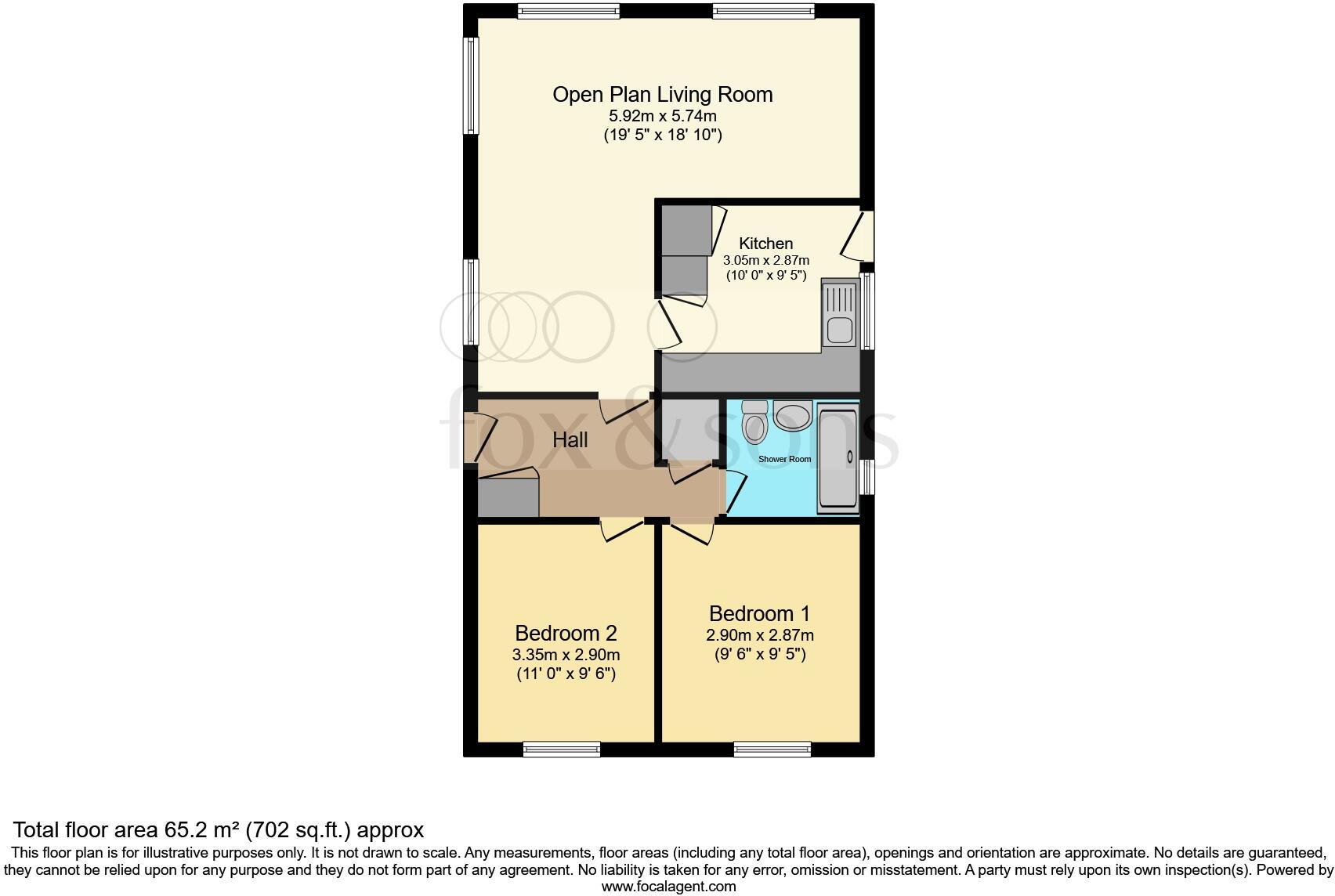 Mill Road, Hailsham floorplan