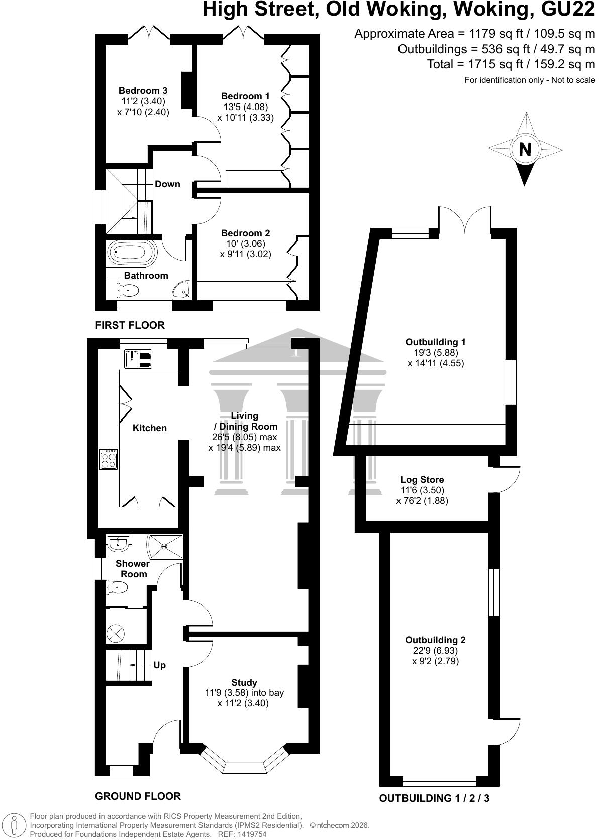 Woking floorplan