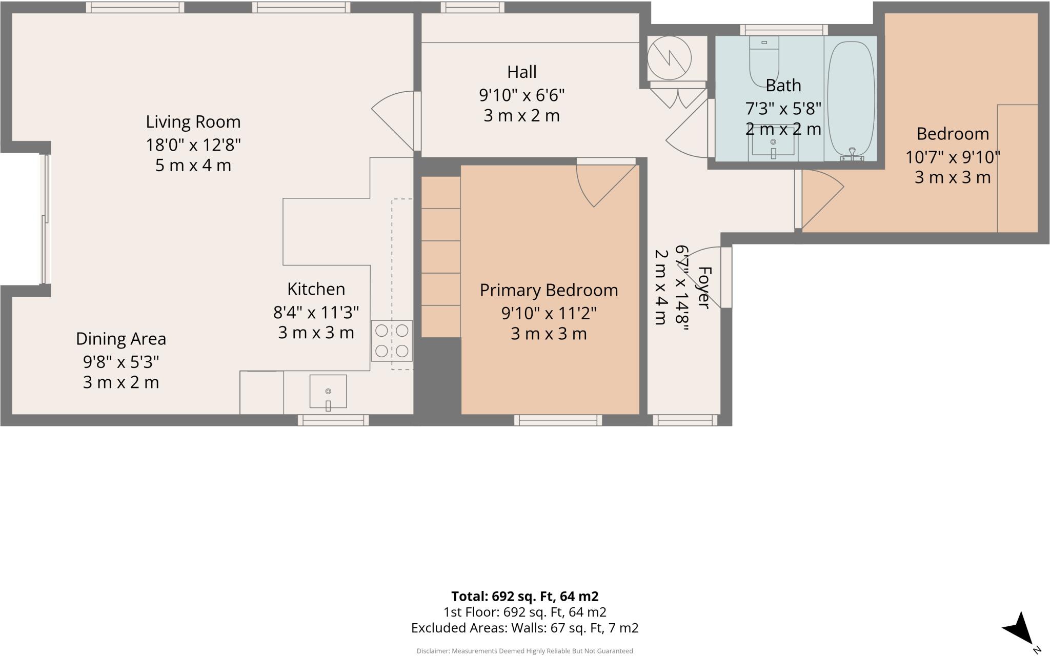 Clapham Road, Lambeth, London floorplan