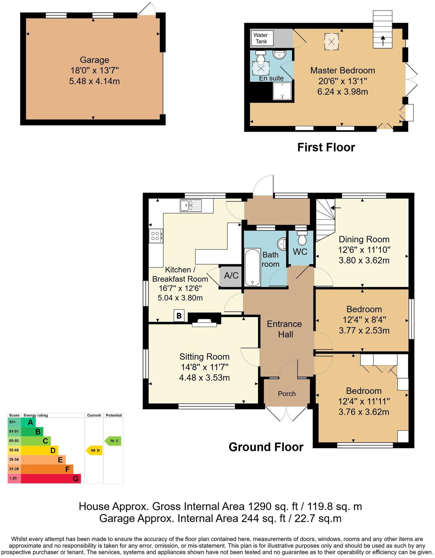 Highview Road, Broad Oak, Heathfield floorplan
