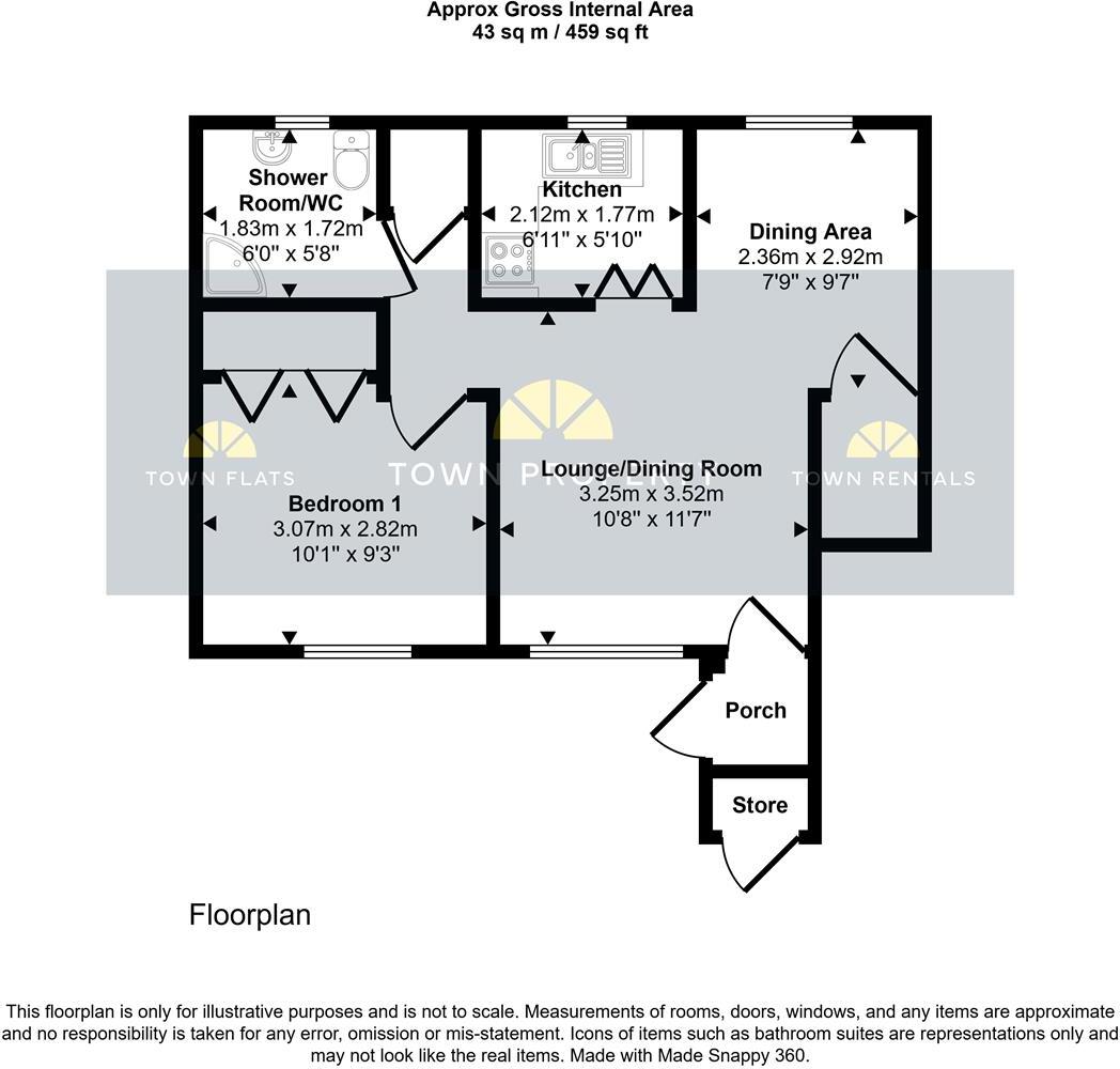 Brodie Place, Eastbourne floorplan