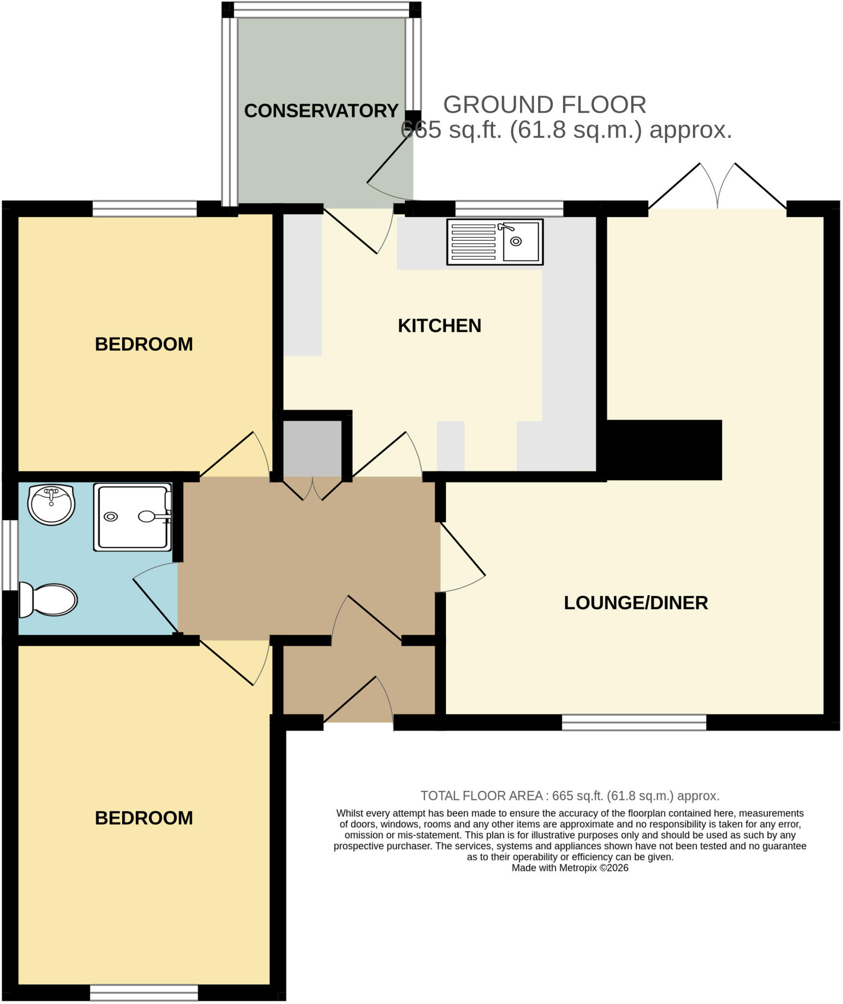 Manor Road, Lake, Isle Of Wight floorplan