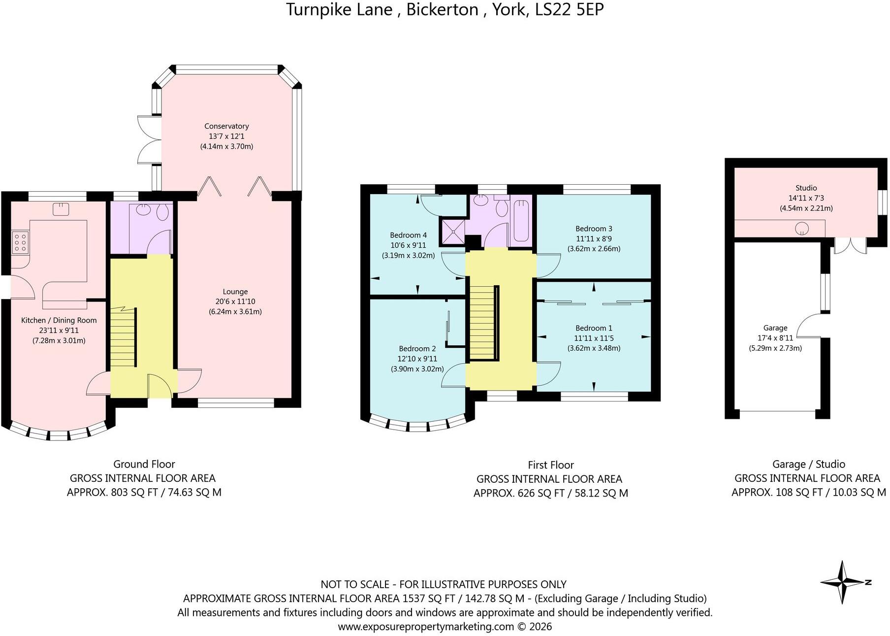 Turnpike Lane, Bickerton, LS22 floorplan