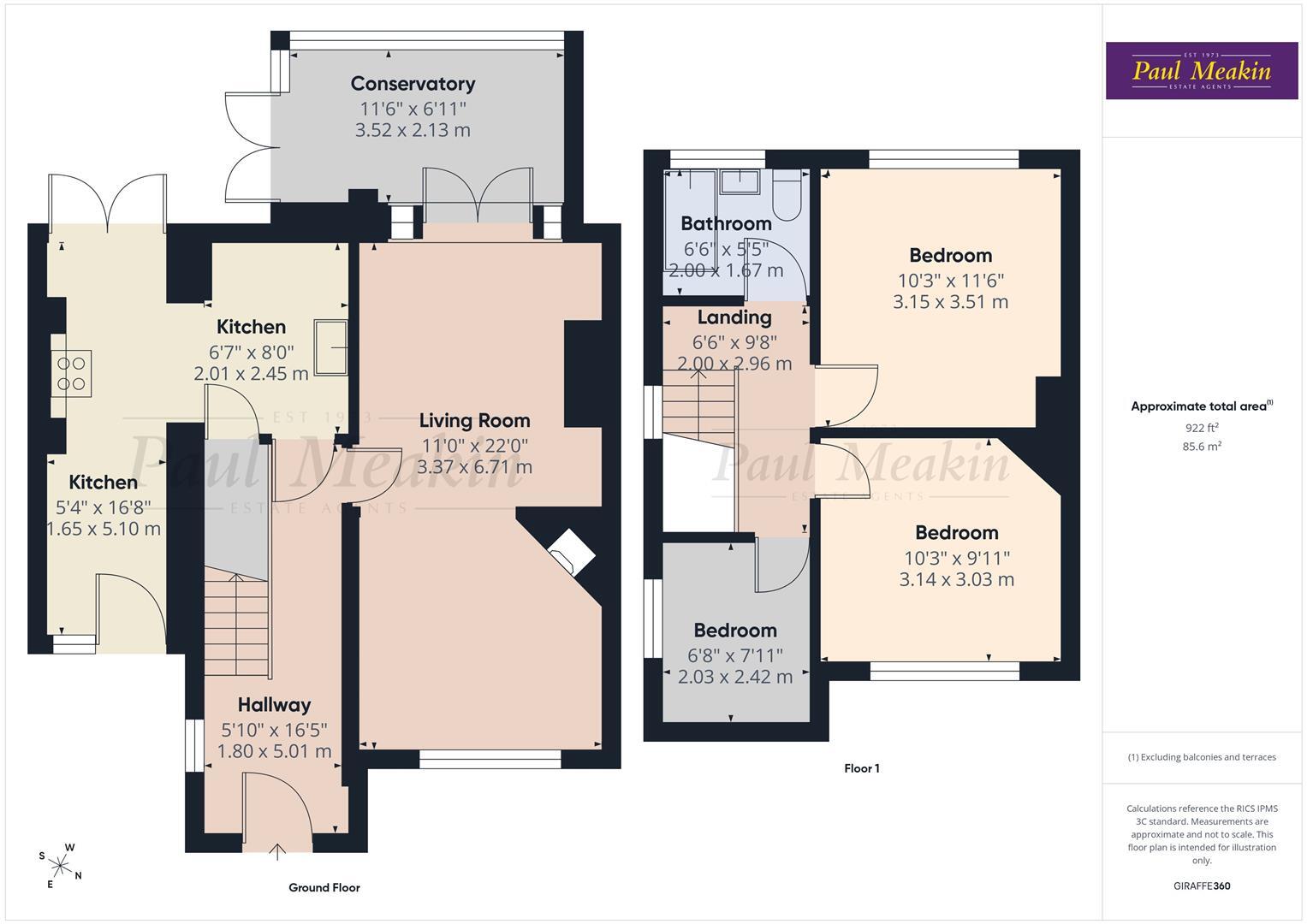 Parkway, New Addington, Croydon floorplan