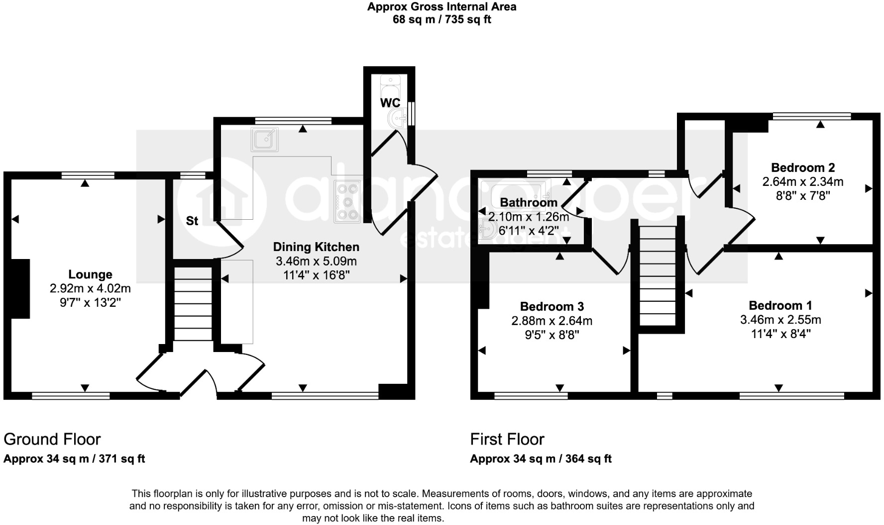 Marner Road, Nuneaton, CV10 7BX floorplan