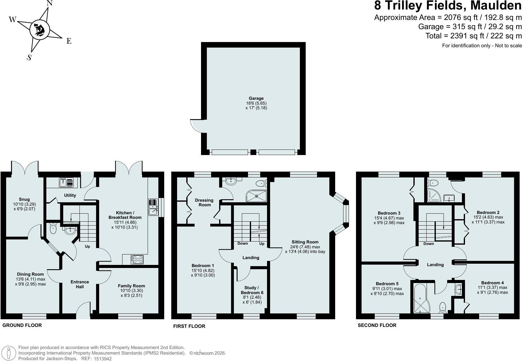 Trilley Fields, Maulden, Bedfordshire, MK45 floorplan