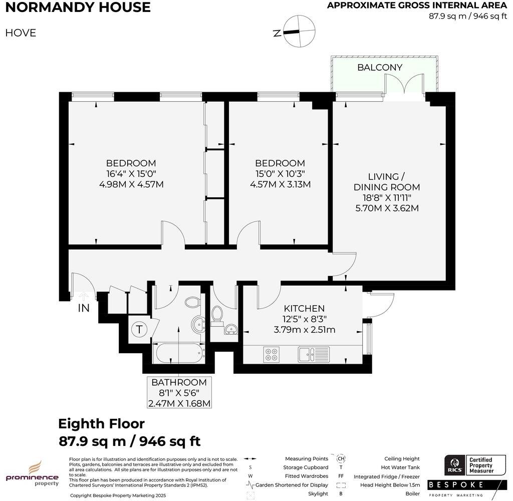 Normandy House, 18 The Drive, Hove floorplan
