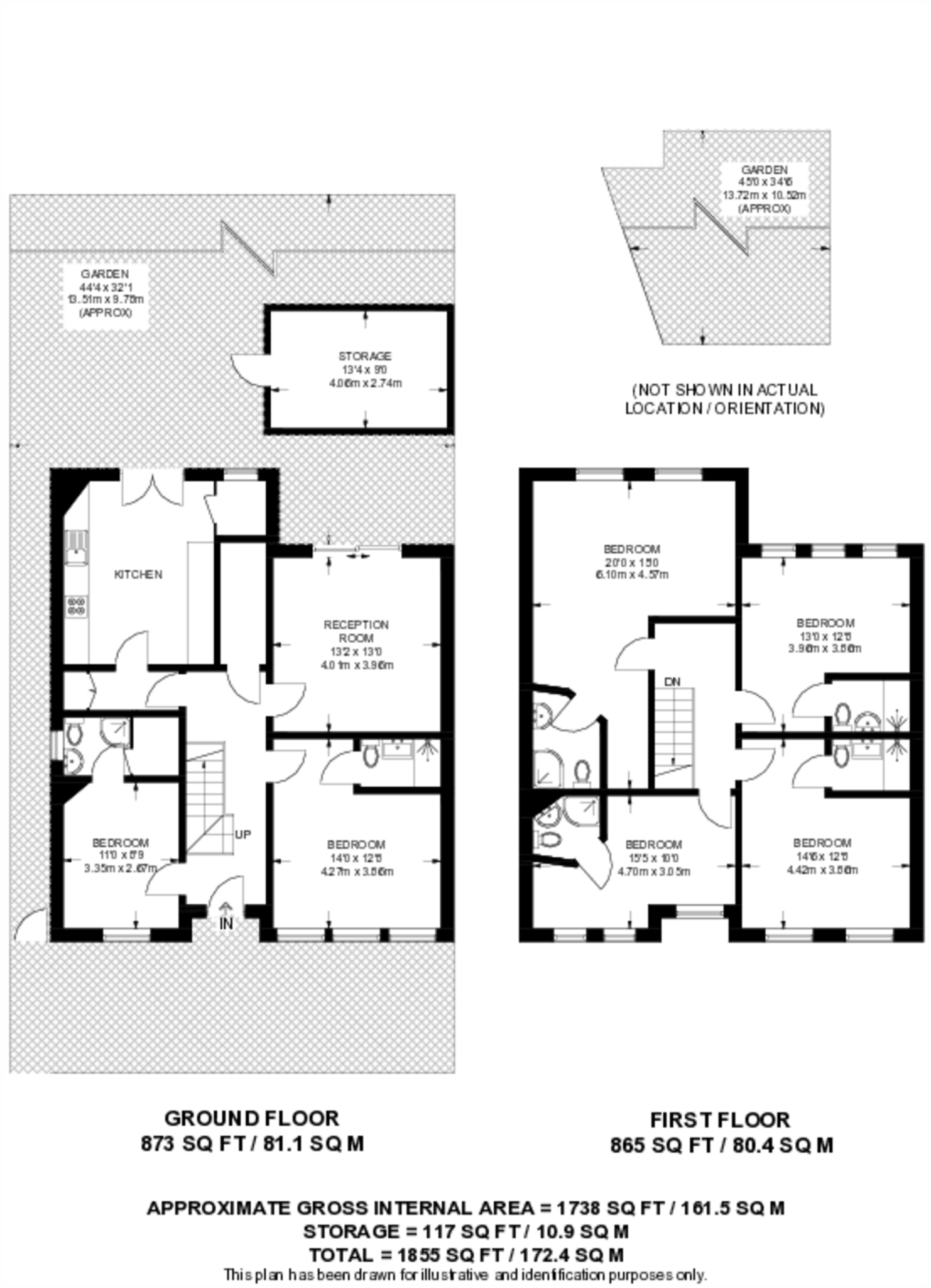 Cedar Road, Cricklewood, London, NW2 floorplan