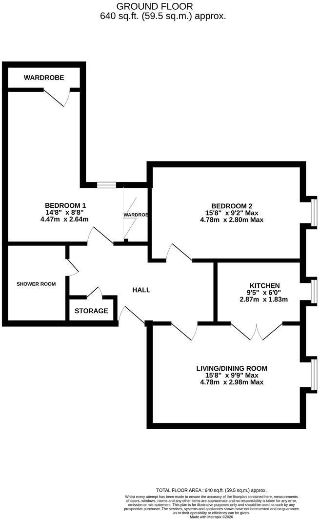 Daffodil Court, Newent floorplan