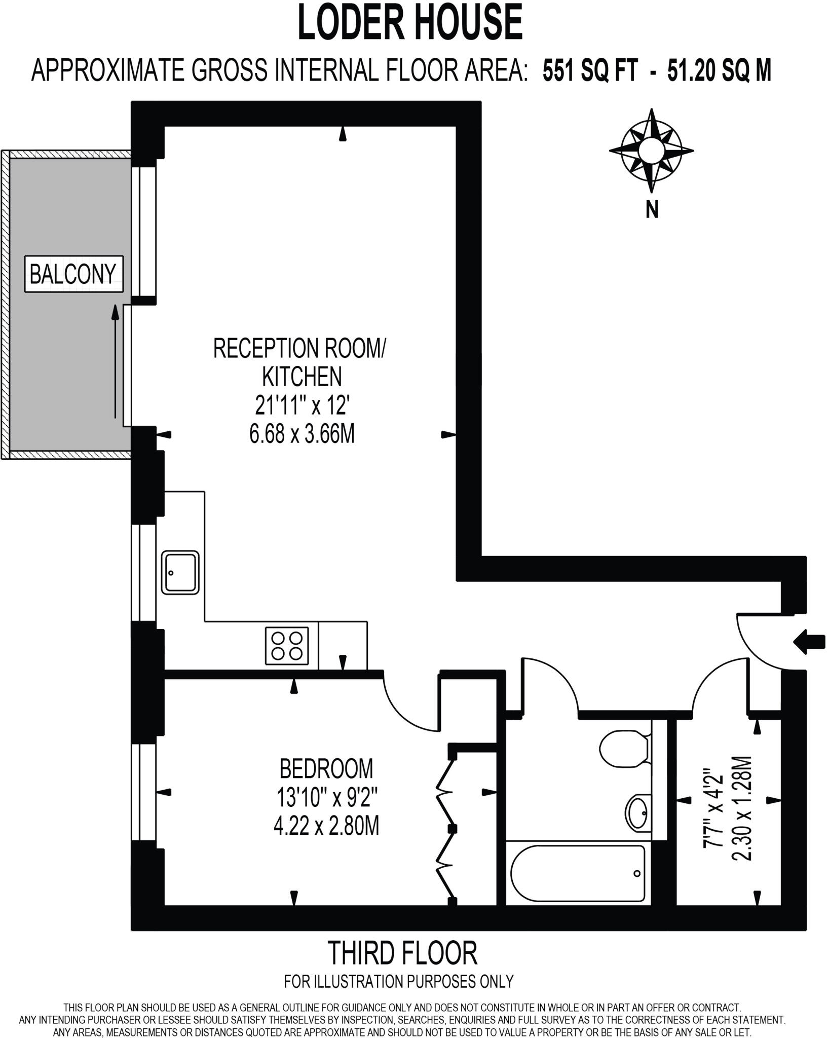 Loder House, Kidbrooke Village, London, SE3 floorplan