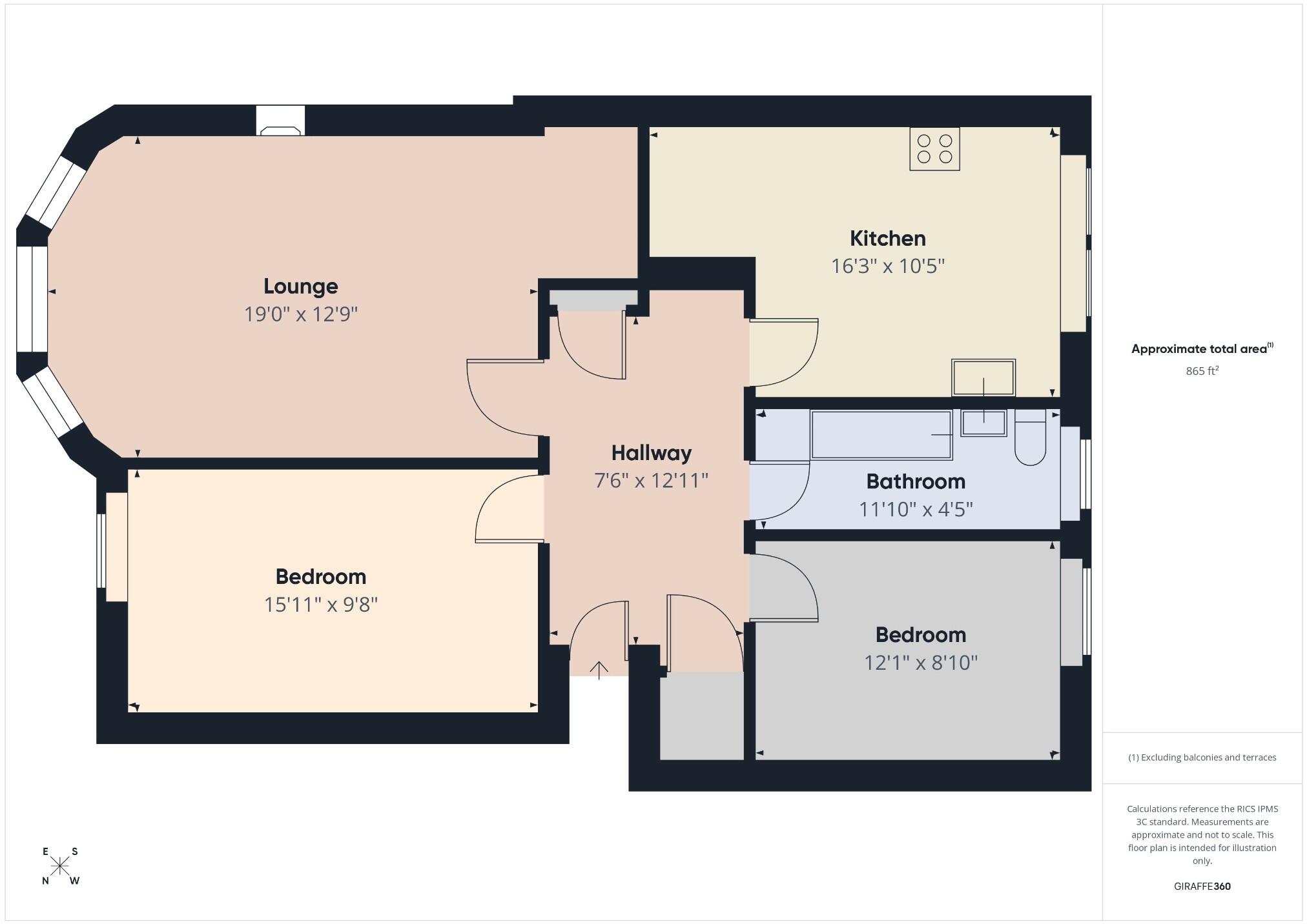 South Park Drive, Paisley, Renfrewshire, PA2 floorplan