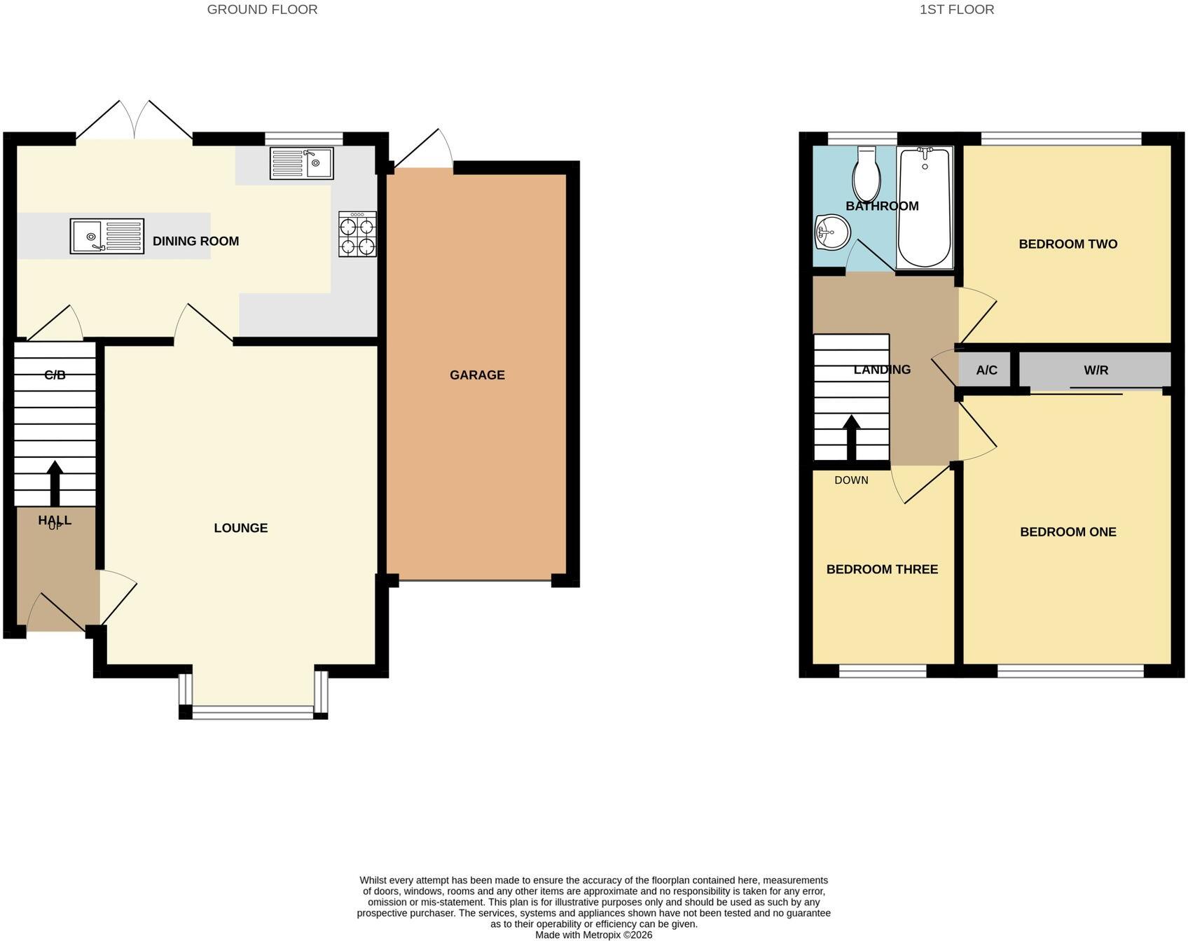 Dunmaster Way, Stirchley, TF3 floorplan
