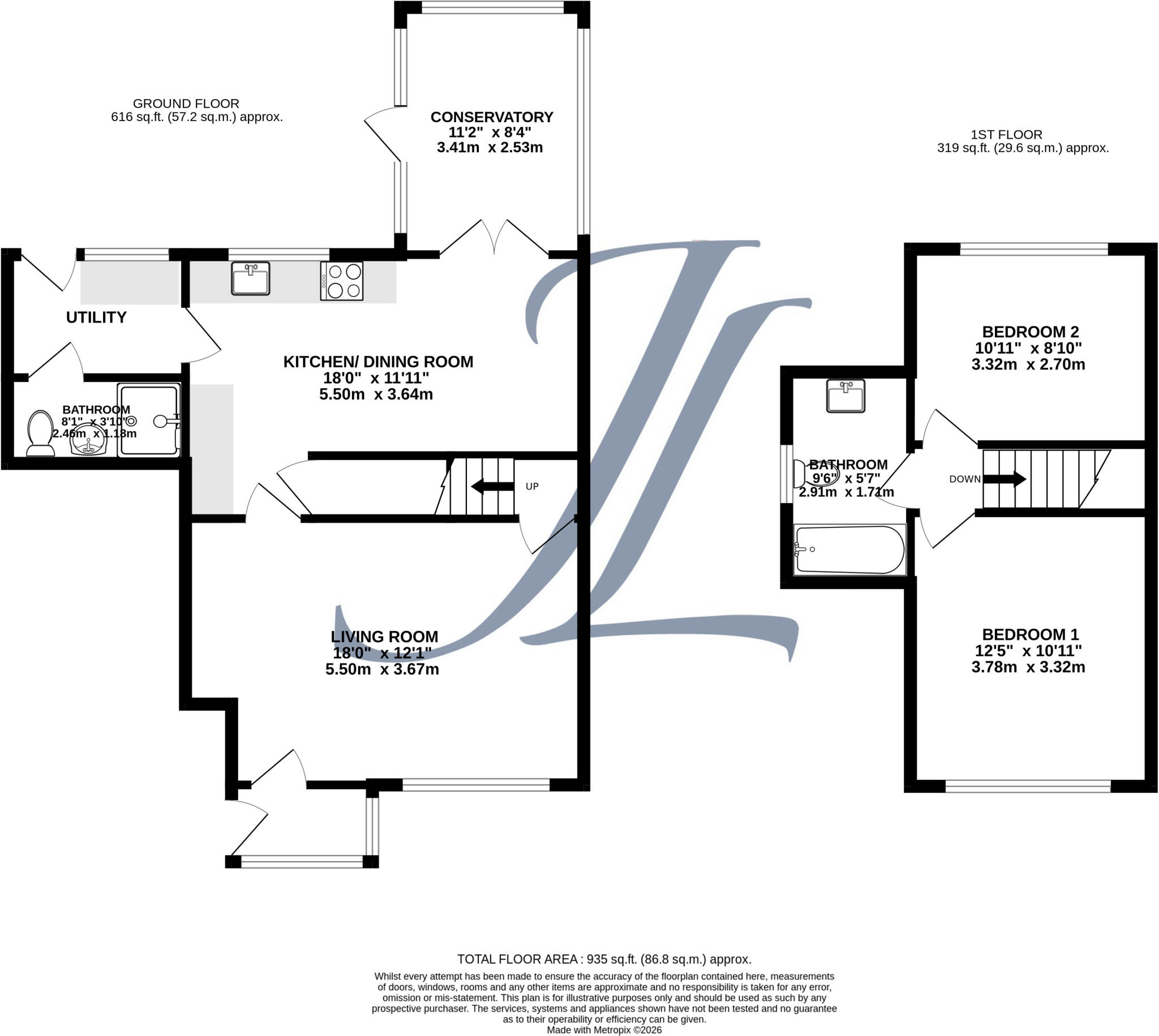 Chancellors Close, Edgbaston, Birmingham floorplan