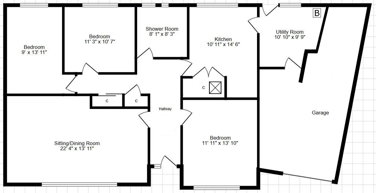 Baker Close, North Walsham floorplan
