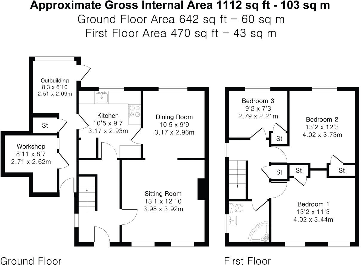 70, Ditton Lane, Cambridge floorplan