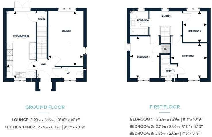 Plot 3 - The Lakehead, Bickington Park, Near Barnstaple floorplan