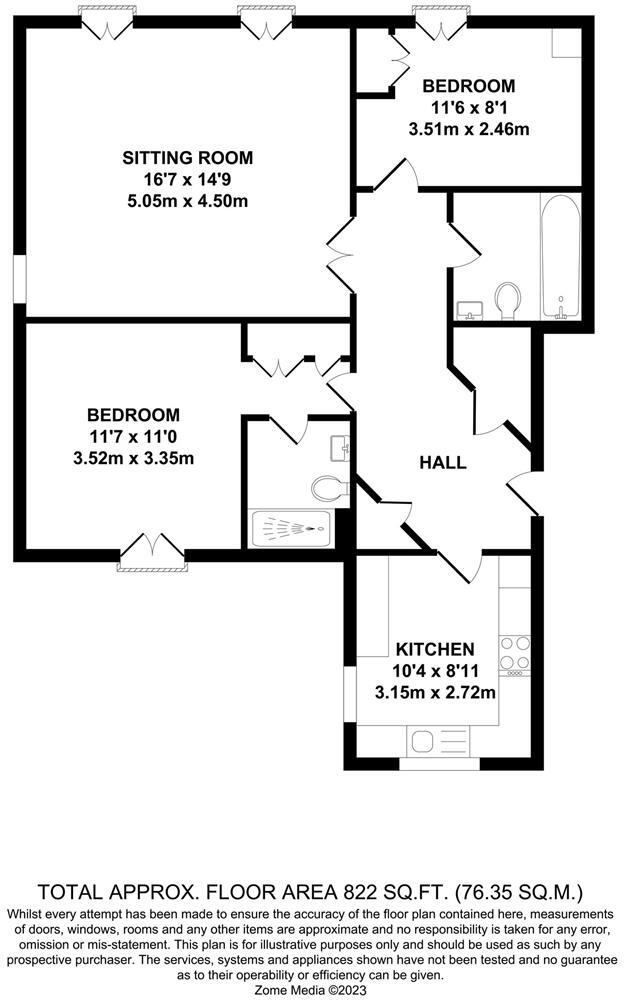 Admiral Way, Kings Hill, ME19 4EQ floorplan