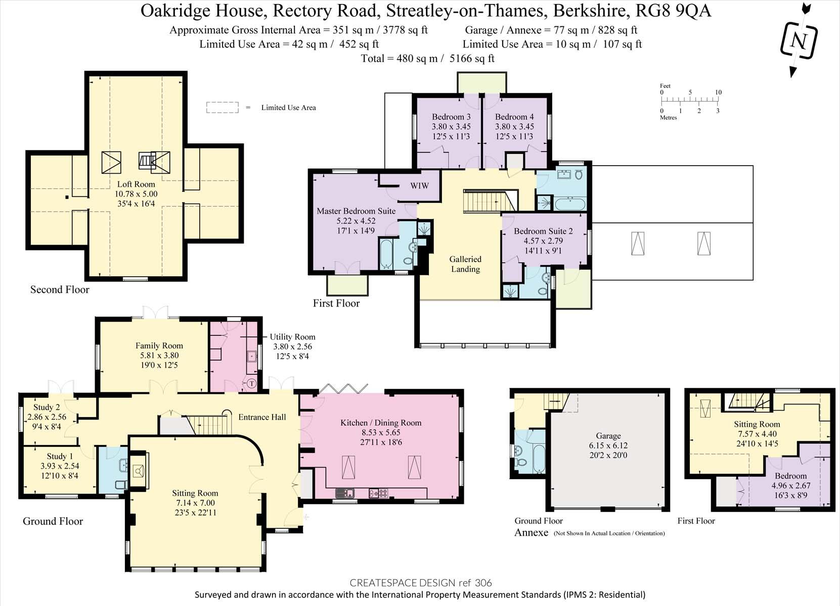 Oakridge House, Streatley on Thames floorplan