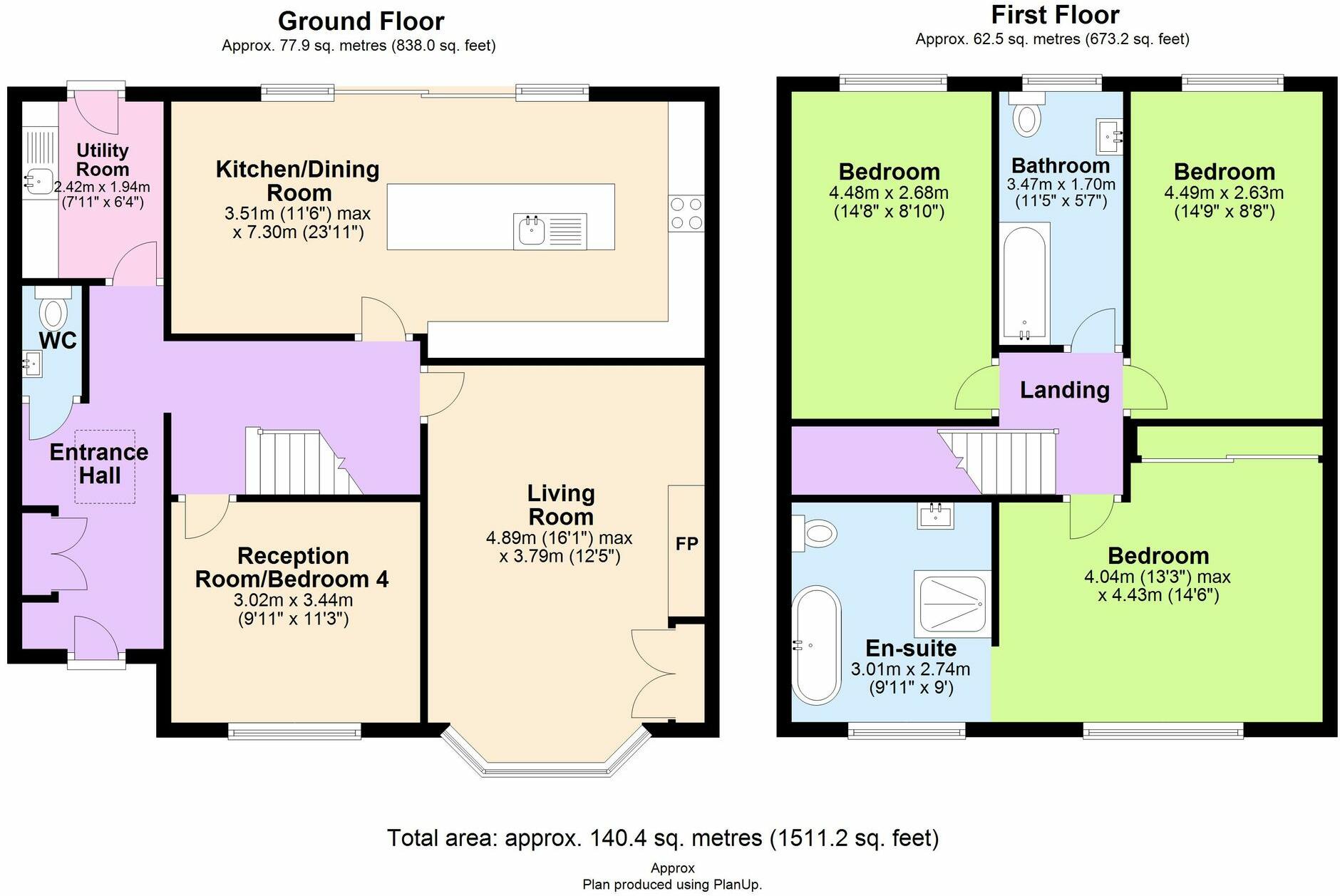 Belfield Way, Marldon, TQ3 floorplan