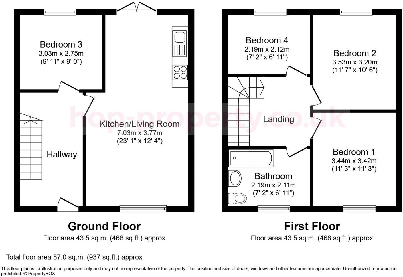 St. Annes Drive, Burley, Leeds, West Yorkshire, LS4 floorplan