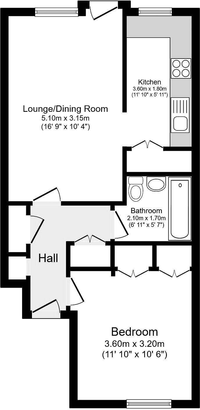 Fox Road, Langley, Berkshire, SL3 floorplan