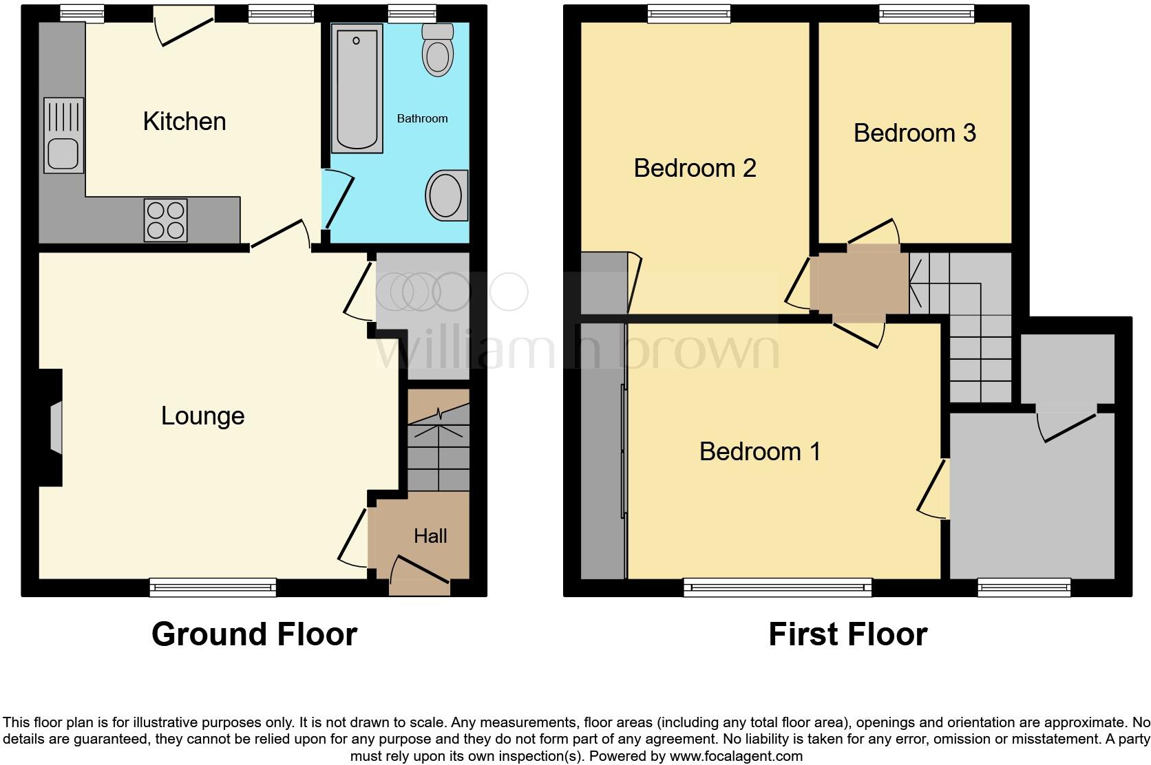 Locarno Road, Moorends, Doncaster floorplan