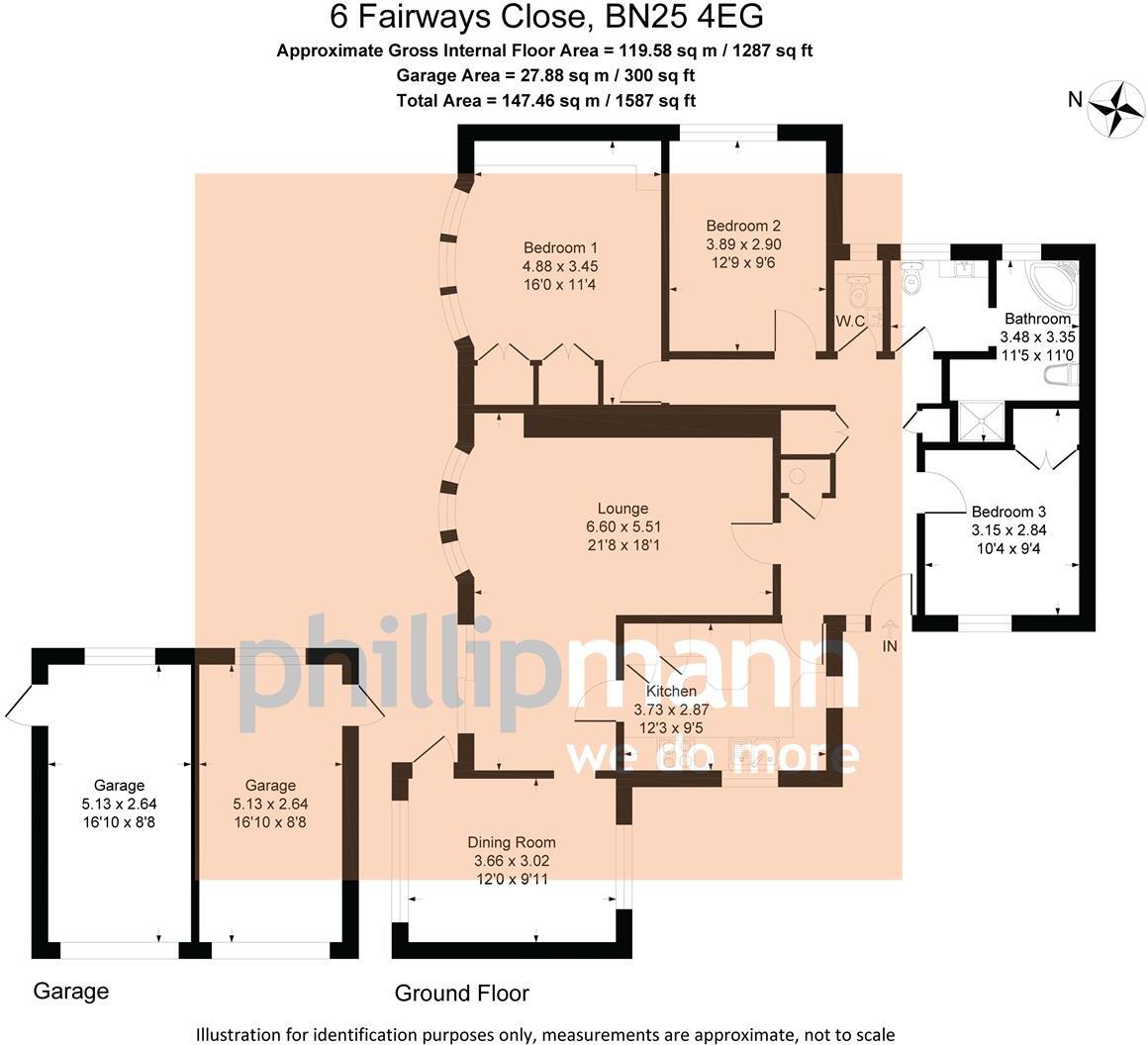 Fairways Close, Seaford floorplan