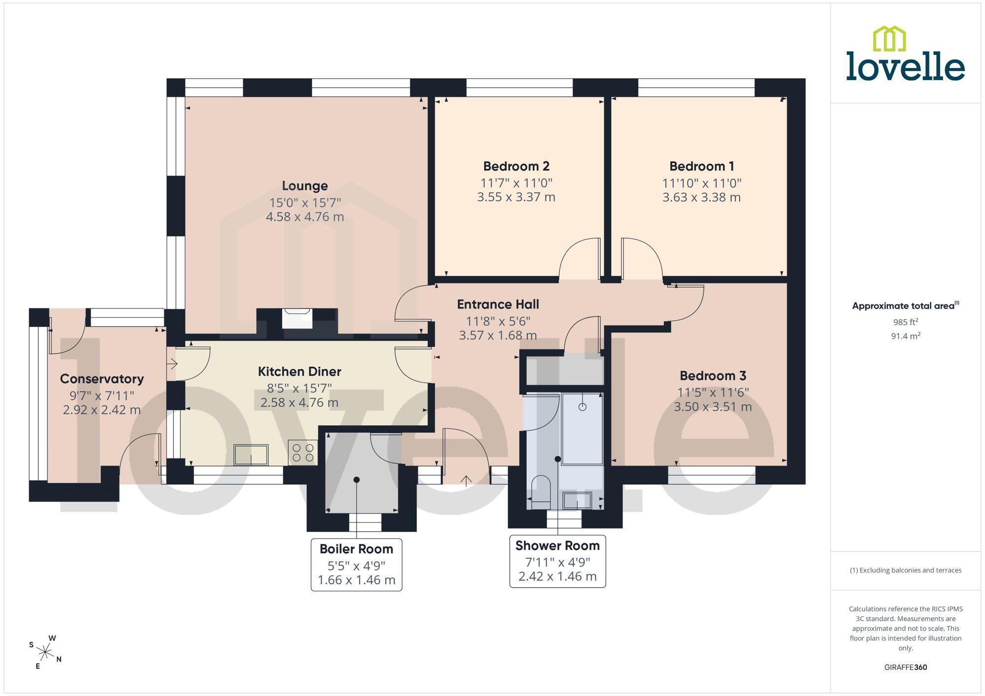 Torrington Lane, East Barkwith, LN8 floorplan