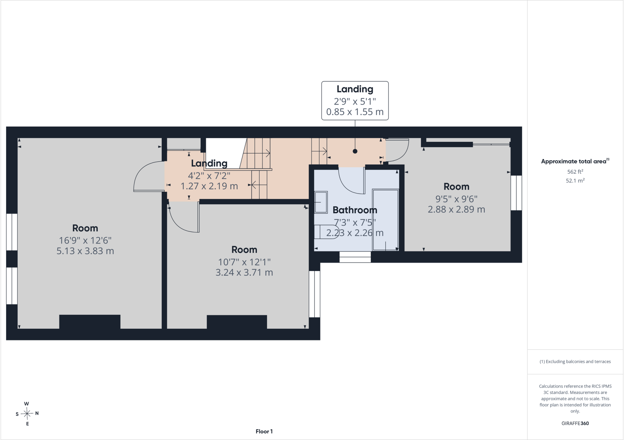 Burton Road, Littleover floorplan
