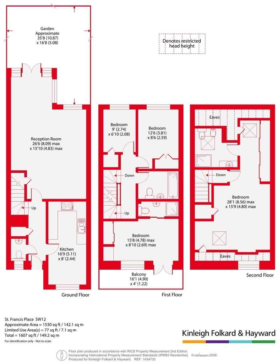 St. Francis Place, Balham, London, SW12 floorplan