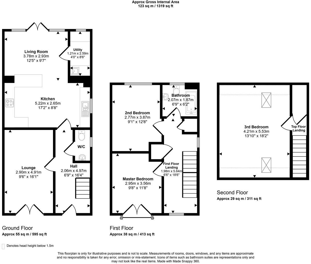 1, Hayston View, Johnston, Haverfordwest floorplan