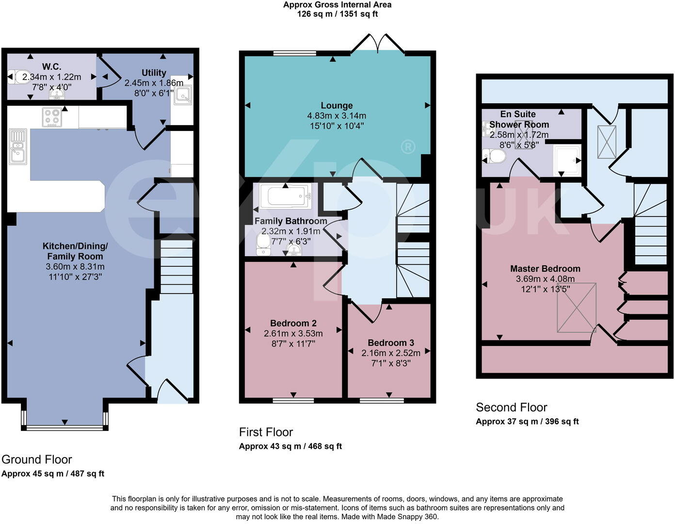 Charles Road, Kingskerswell, Newton Abbot, TQ12 5JW floorplan