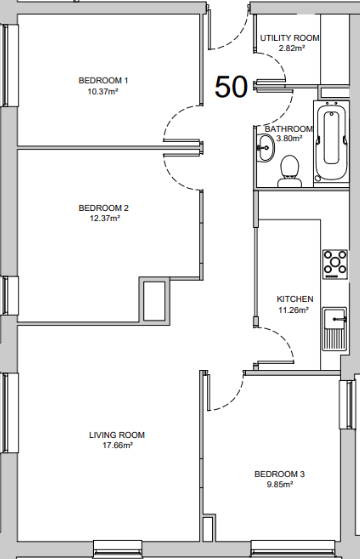 Willow House floorplan
