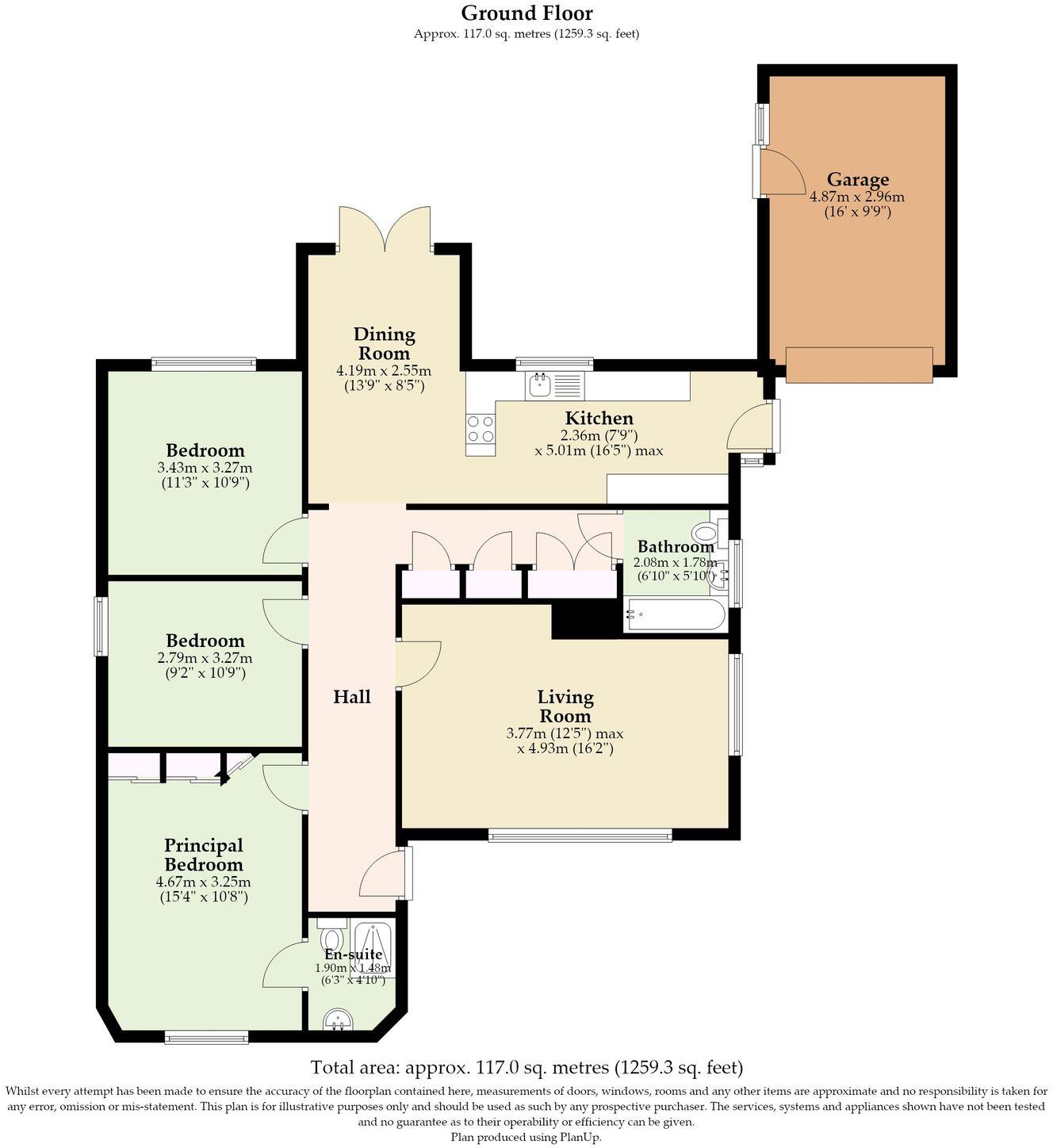Kendall Close, North Walsham floorplan