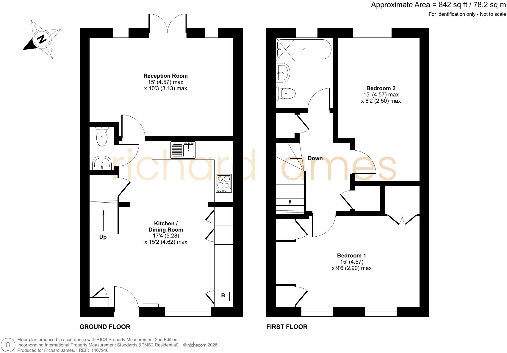 Pryde Close, Swindon, SN3 floorplan
